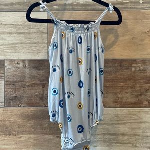 Posh Peanut Evil Eye Spaghetti Bubble